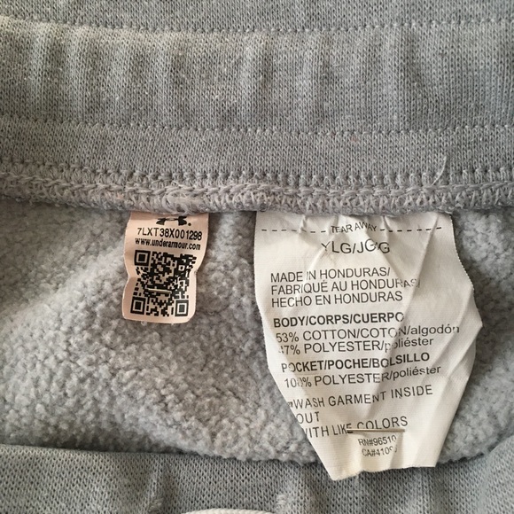 Under Armour sweat pants youth L - Picture 5 of 6